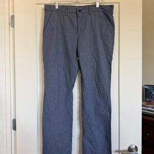 Express 32 X 30 Men's Slim Fit Dress Pants in Slate Blue